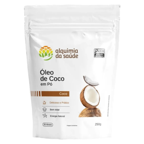 ÓLEO DE COCO EM PÓ - ALQUIMIA DA SAÚDE
